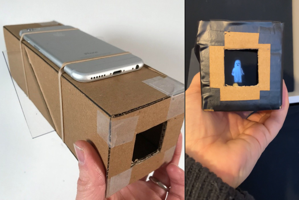 Create Your Own Pepper’s Ghost Illusion