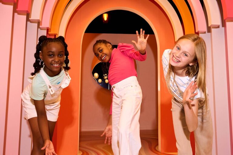 Three youngsters embark on an immersive journey through Twist Museum